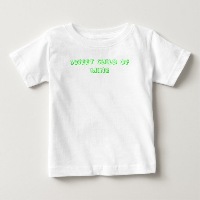 sweet child of mine sleepsuit baby T-Shirt (Front)