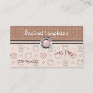 Sweet Children's Calling Card