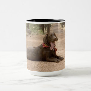 Sweet Chocolate Labrador Retriever Puppy Mug