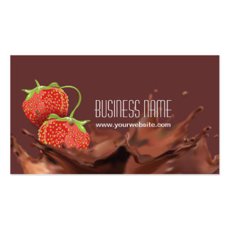 Chocolate Business Cards & Templates | Zazzle