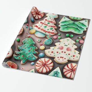Sweet  Christmas and New Year Sugar cookies