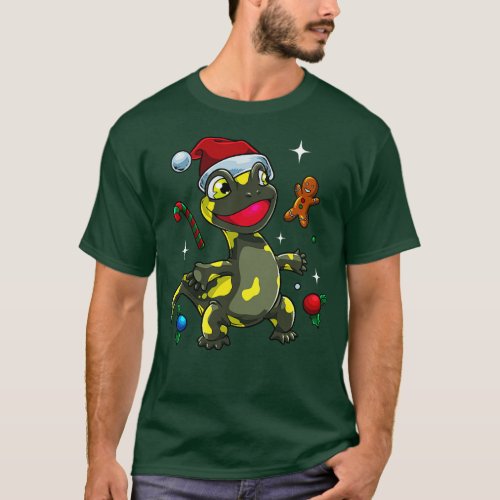 Sweet Christmas fire salamander T_Shirt