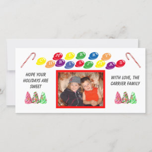Sweet Christmas Photo Card