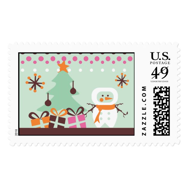 Sweet Christmas Postage Stamp