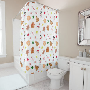 Sweet Christmas Shower Curtain