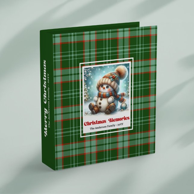 Sweet Christmas snowman holiday binder editable (Sweet Christmas snowman holiday binder editable)