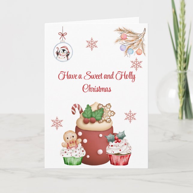 Sweet Christmas Treats Card (Front)