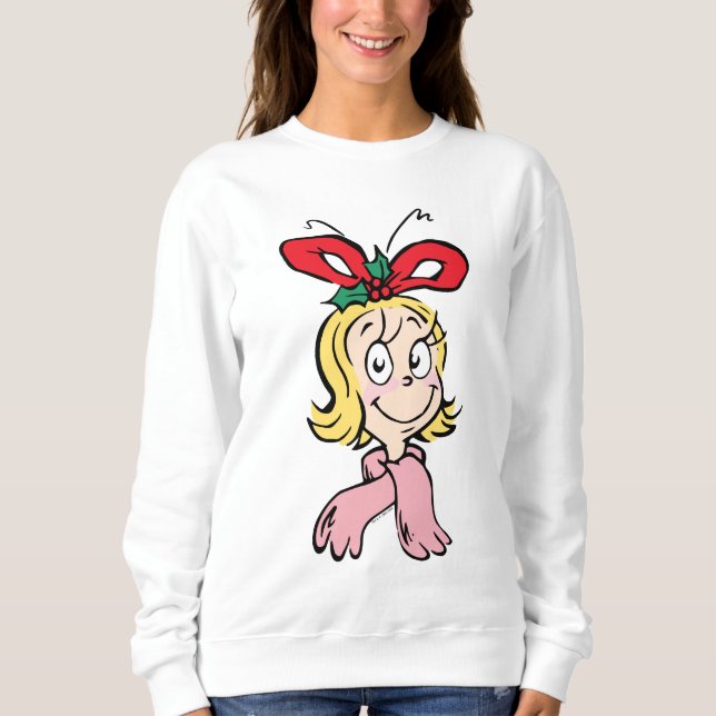 Sweet Cindy Lou Who Portrait Sweatshirt (Front)