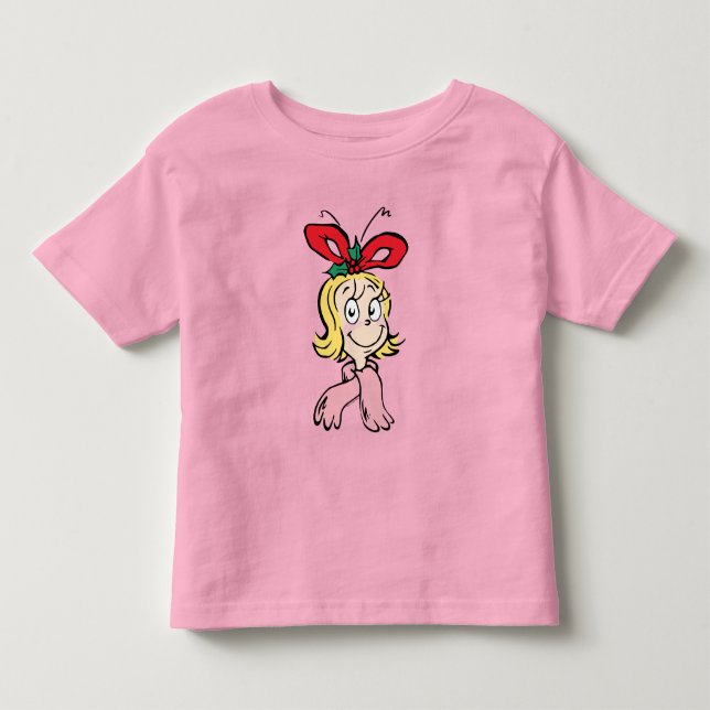 Sweet Cindy Lou Who Portrait Toddler T-shirt (Front)