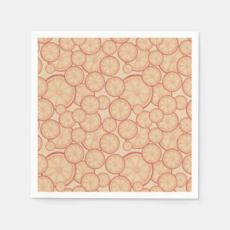 Sweet Citrus Bliss: A Fresh New Beginning Napkins