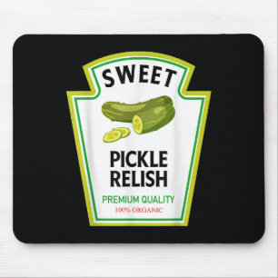 Sweet Ckle Relish Funny Condiment Costume Party Ma Mouse Pad