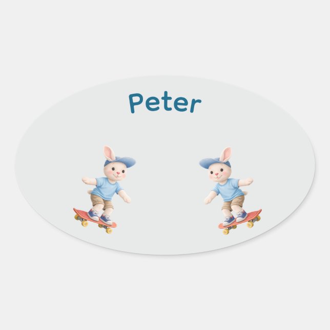 Sweet Collection Oval Sticker (Front)