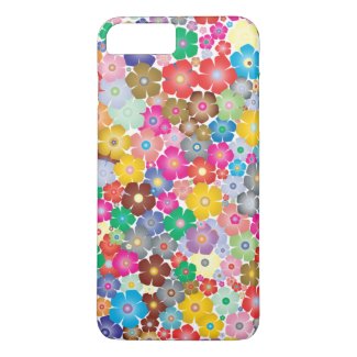 Sweet Colorful Flower Design Phone Case
