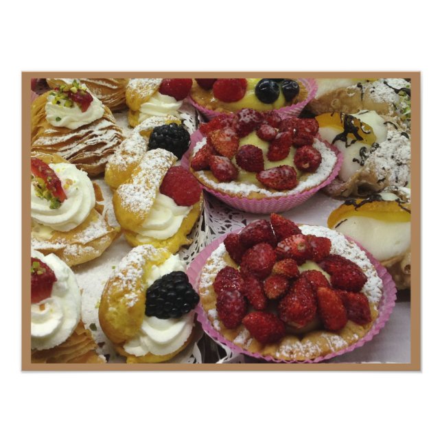 Sweet Colorful Fruit Photo Print (Front)