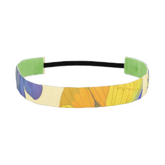 Sweet Colorful Headband with Butterfly Design