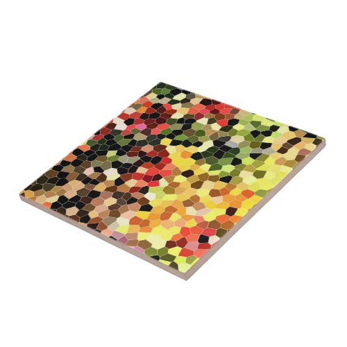 Sweet Colorful Honeycomb Pattern Mosaic Ceramic Tile