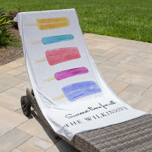 Sweet colorful modern summer personalized