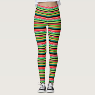Sweet colorful stripes leggings