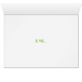 Sweet Colorful Valentine Cupid (Inside Horizontal (Bottom))