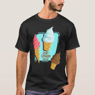 Sweet Cone Ice Cream Squad For Summer Quotes T-Shirt