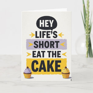 Sweet Confectionery Birthday Card