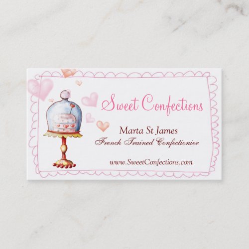 Sweet Confections Business Cards
