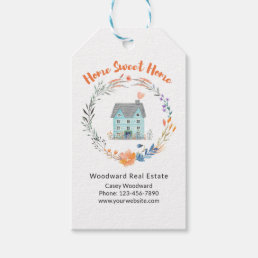Sweet Congratulations Realtor New Homeowner Custom Gift Tags