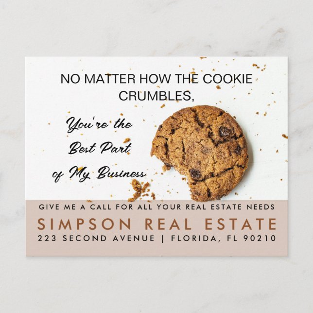 Sweet COOKIE Referral Program –Real Estate Rewards (Front)