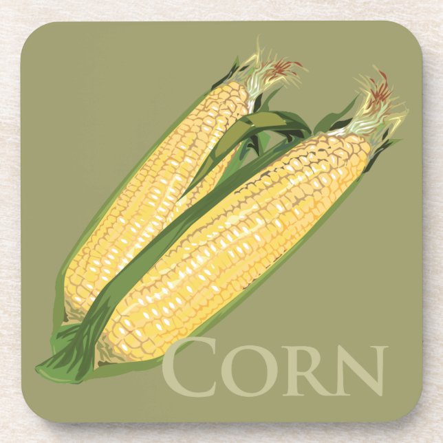 Sweet Corn Coaster (Front)