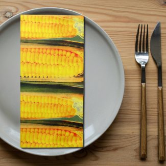 Sweet corn - vintage illustration