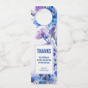 💍 Sweet Cornflower Dreams Bottle Hanger Tag