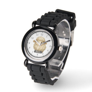 Sweet Country Cozy Personalized Watercolor Sheep Watch