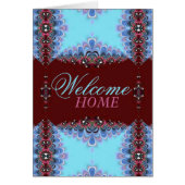 Sweet Country Lace Welcome Home Card (Front)