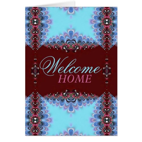 Sweet Country Lace Welcome Home Card