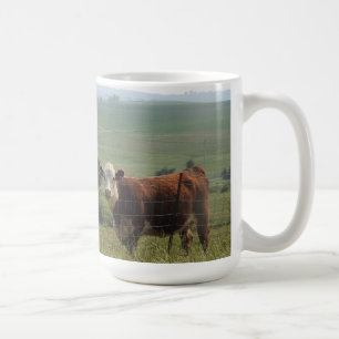 Sweet Cow in the Field Coffee Mug