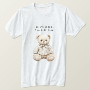 Sweet Cream Teddy Bear in Sweater