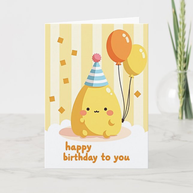Sweet Creature Birthday Card (Front)