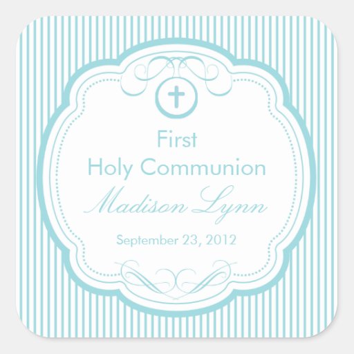 First Holy Communion Stickers, First Holy Communion Sticker Designs