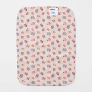 Sweet Cupcake Baby Burp Cloth – Cute and Colorful