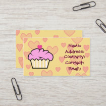 sweet cupcake business Cards