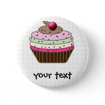 Sweet Cupcake Button