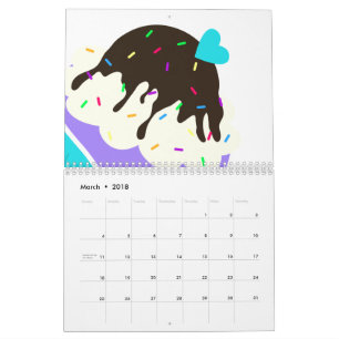 Sweet Cupcake Calendar