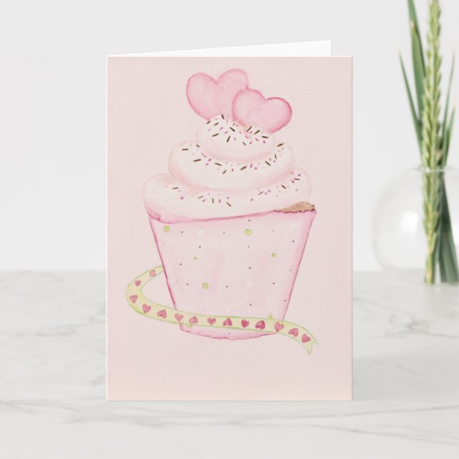 Sweet Cupcake Card (Front)