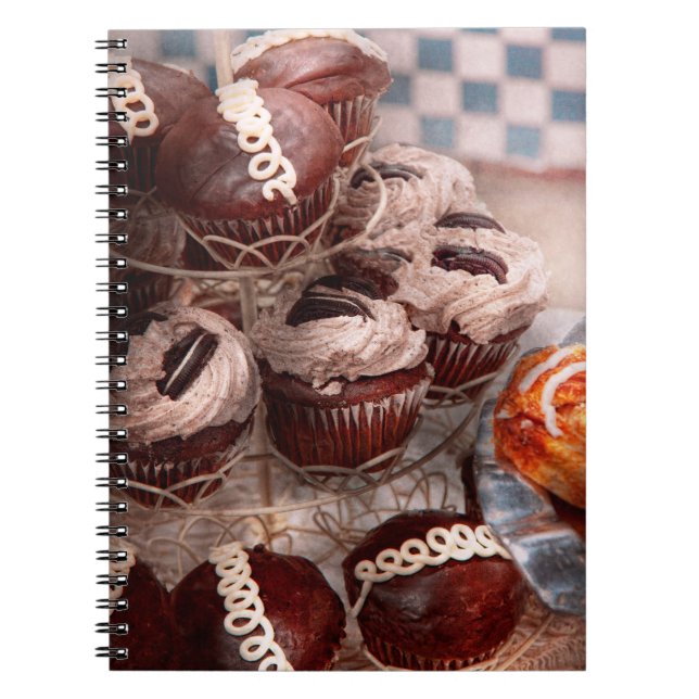 Sweet - Cupcake - Cupcake mountain Notebook (Front)
