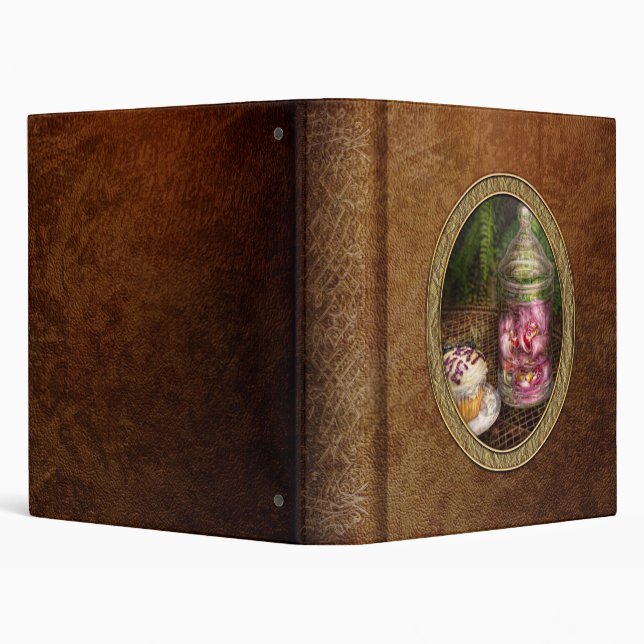 Sweet - Cupcake - Eat Me 3 Ring Binder (Background)