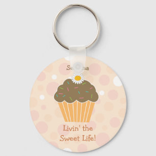 Sweet Cupcake Keychain