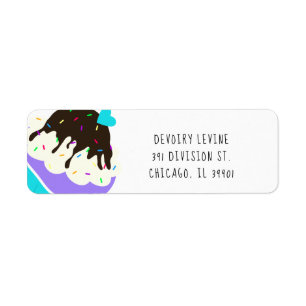 Sweet Cupcake Label