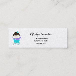 Sweet Cupcake Mini Business Card
