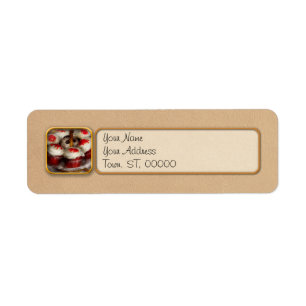 Sweet - Cupcake - Red velvet cupcakes Label