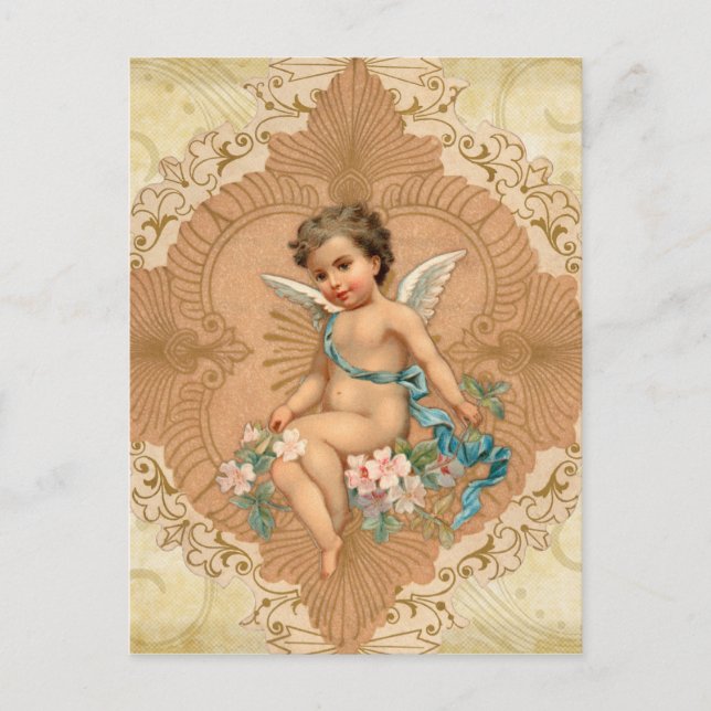 Sweet Cupid Valentine Postcard (Front)